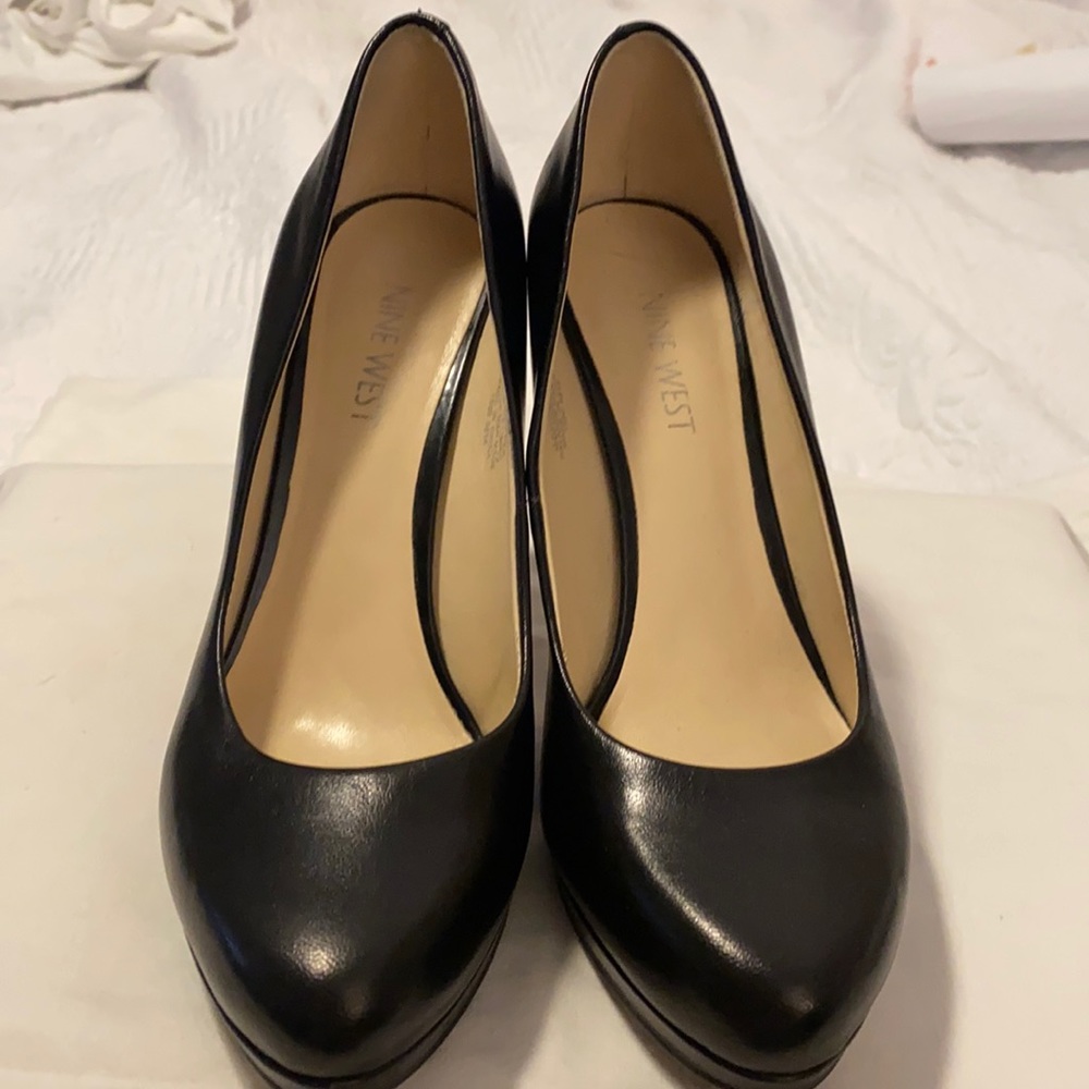 Nine West black heels